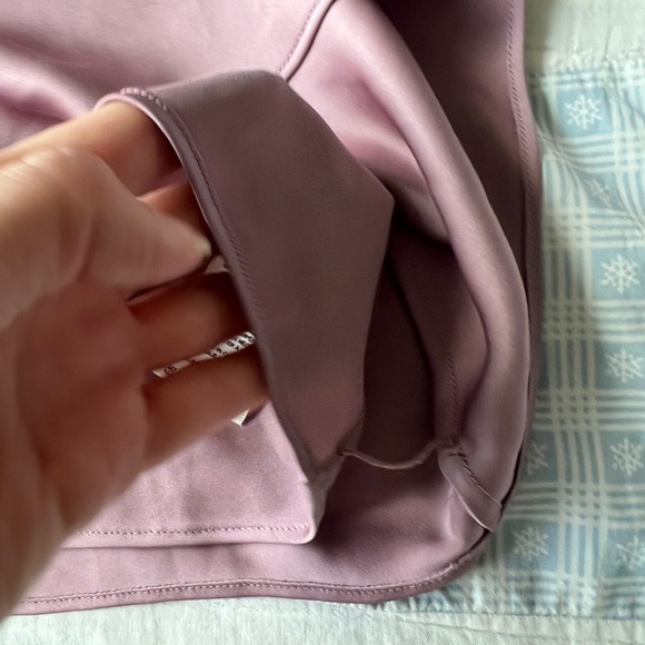 Babaton Womens Dusty Pink Cowlneck Camisole Slinky '90s Cowl Extra Small - Picture 7 of 11